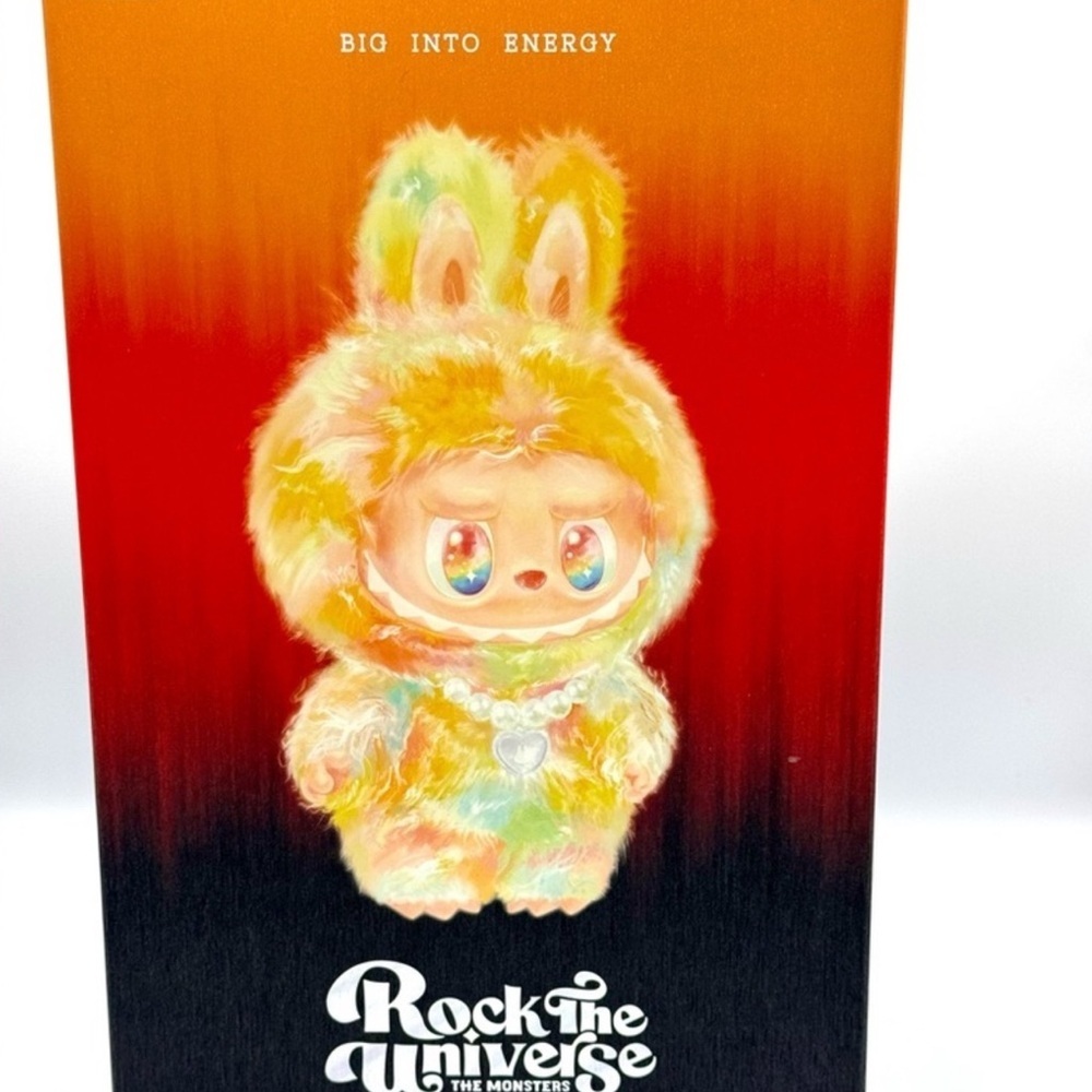 Pop Mart Authentic Rock the Universe Vinyl Plush Doll !!! LIMITED EDITION !!!